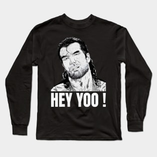 SCOTT HALL - HEY YOO ! Long Sleeve T-Shirt